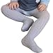 hibote Ultrathin Baby Pantyhose Girls Combed Cotton Tights Summer Anti-mosquito Gray/0-1Y
