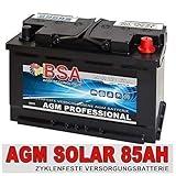 agm batterie 90ah test Dual Anwendungen (Starter- und Bordnetzbatterie), Besonders niedrige Selbstentladungsrate.