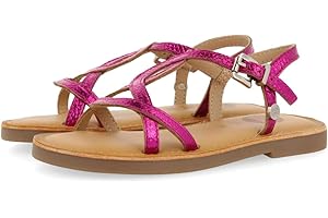 GIOSEPPO SANDALIAS COBRE DE PIEL CON TIRAS PARA NIÑA NOSATE