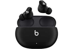 Beats Studio Buds – Auricolari bluetooth totalmente wireless con cancellazione del rumore – auricolari senza fili, compatibili con Apple e Android, Bluetooth di Classe 1 - Nero