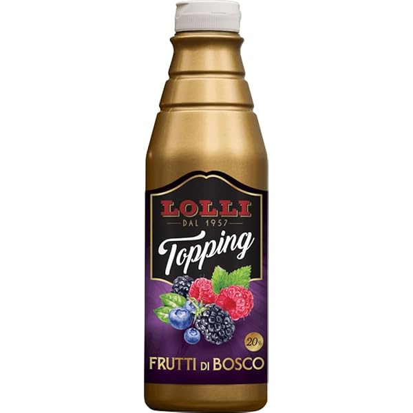 Salsa Gourmet Frutti Di Bosco Fabbri 950g - Topping Per Gelati, Yogurt E Dessert - Foto 8