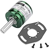 Nikou Hall-Winkelsensor, Drehgeber Rotary Encoder Rotation Axis Auflösung 0,088 °, 0–360 Grad, Drehbarer Hall-Winkelsensor, 0
