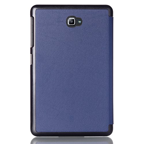 Samsung Galaxy Tab A6 10.1“ Hülle Case – Slim Smart Case Cover PU Leder Tasche Schutzhülle für Samsung Galaxy Tab A 10.1 Zoll Wi-Fi/ LTE (2016) SM-T580N/SM-T585N Tablet Hülle mit Support-Funktion,Navy-blau - 3