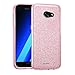 Produktbild Conie STPU28265 Shiny TPU Kompatibel mit Samsung Galaxy A3 2017 (A320), Glitzer Hülle Silikon Dünn Designer Schutzhülle für Galaxy A3 2017 (A320) Case Glitter Rosé