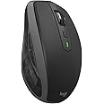 Logitech MX Anywhere 2S Mouse, Multidispositivo, Bluetooth o 2.4 GHz Wireless con Ricevitore USB Unifying, 4000 DPI su Ogni S