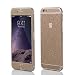 Produktbild Sticker Apple iPhone 6 Plus, 6s Plus - OKCS - Skin Glitzerfolie Folie Schutzfolie Slim Sticker Film - White Gold