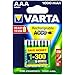 Price comparison product image Varta Power battery 5703 Accu R2U Micro AAA NiMH 4 pack 1000mAh, 1,2V, NiMH