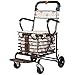 Produktbild BFQY FH Warenkorb des Alten Mannes, Faltende Leichte Ältere Behinderte Zufällige Karren Reisen Unterstützten Einkaufswagen (Color : C)