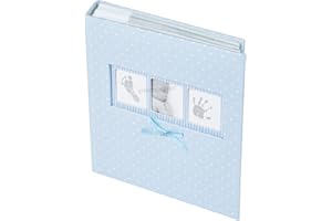 PRODBUY HOME Pastel Blue Baby 200 Photo Album Book