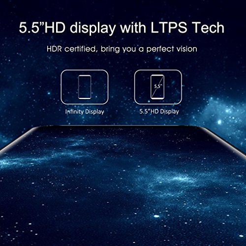 Smartphone Cellulare senza contratto, Oukitel C8 3G Dual SIM Quad Core Android 7.0 telefono Phone ,5,5 pollici 18: 9 rapporto cornice Touch Screen Phone con Fingerprint Sensor, 13MP/MP, GB RAM + GB R