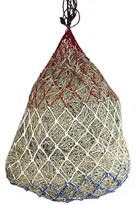 Derby Slow Feed Hay Net, Red/White/Blue, 42