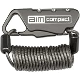 Compact Lock Şifreli Kask Kilidi Siyah