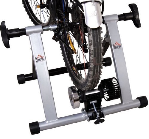 Rodillo Entrenamiento Bicicleta Acero Cicloentrenador GRIS Bici Interior Ciclismo