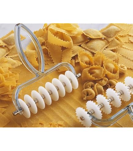 Produktbild von ELETTRO CENTER Art.10 Ausstecher Mit Gezackter Klinge – Edelstahl, Buchenholzgriff, Italienische Handwerksqualität Für Kekse & Plätzchen