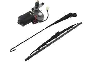 ZQEDY Limpiaparabrisas eléctrico universal 12 V motor coche accesorios para Polaris Ranger