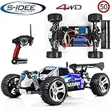 mini ferngesteuertes auto buggy ➔ Anti-Rutsch Gummiräder: Diese verschleißarmen Gummiräder lassen das Auto überall fahren, z.B. im Matsch, seichtes Wasser, Wiesen, Gelände. Durch die neuartige die Anti-Rutsch-Technologie haben diese eine extrem lange Lebensdauer