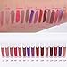 ROPALIA 15 Colors Matte Nude Lip Gloss Scrub Bottle Non-stick Cup Cosmetic Lipstick