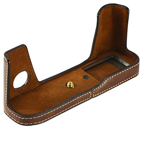 First2savvv XJPT-XPRO2-D10UV Gehäusehälfte präzise Passform PU-Leder Kameratasche Fall Tasche Cover für Fujifilm X-Pro2 . XPro2 mit UV-Objektiv-Beutel - 3