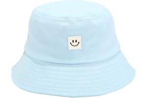 JFAN Gorro Pescador Algodón Sombrero de Cubo Plegable Verano Sombrero de Sol Playa Bucket Hat Gorro de Pescador para Mujer y Hombre