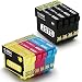 Produktbild JOTO 29XL Kompatibel Epson 29 29XL Druckerpatronen Hohe Kapazität Ersatz für Epson Expression Home XP-342 XP-345 XP-245 XP-442 XP-445 XP-247 XP-332 XP-235 XP-435 XP-335 XP-432 (4 Schwarz,2 Cyan,2 Magenta,2 Gelb)