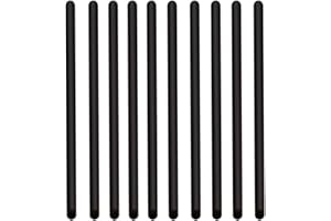 YTGZS Carbon Fiber Stangen Kohlefaserstab Massiver Rundstab Kohlefaser Stab Für Automodelle DIY Architekturmodell Baustoffe Länge 400mm 10St,Diameter 4mm