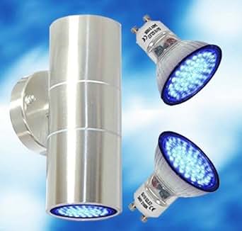Blue Led Outdoor Wall Lights