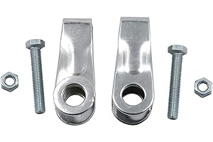 ZHUODINGSEN Tendeur De Moto RéGulateur De ChaîNe Tendeur De ChaîNe Tendeurs De ChaîNe Tendeur De Roue ArrièRe 15 Mm Pour YBR 125 Toutes Les AnnéEs Argent