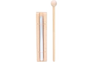 Chime Solo, Single Tone Windspiel Percussion Meditation Chime Trio Chime Kid Percussion Instrument für Meditation und Heilung Musikunterricht Musikspielzeug
