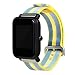 Produktbild myqyiyi Sport-Gurt Nylon intelligente Uhr für Xiaomi Huami amazfit Bip Youth Watch gelb