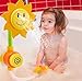 Produktbild ZZM Sonnenblume Dusche Spielzeug Wasser Badewanne Baby Bad Spray Badewanne Brunnen Wanne Kinderspielzeug Werkzeug für Alle Kinder Farbe Zufällig