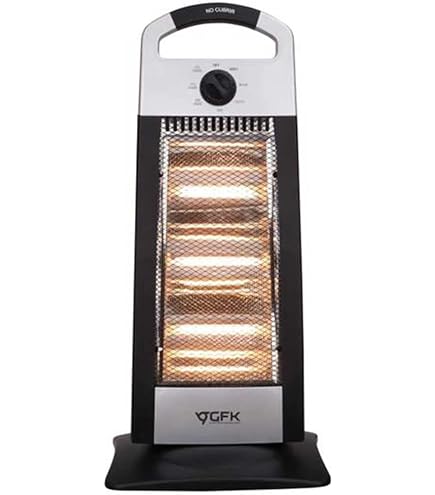 Vinco – Stufa Alogena Oscillante Con Telecomando ART. 1200W – VIN 70201 – Brikon Ferramenta