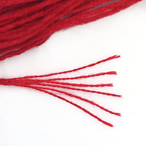 Premium Sticktwist Mega Pack – Freundschaft Armbänder Floss – Kreuzstich Threads, Crafts Floss – 210 Floss Garnknäuel Pro Kärtchen, jeweils frei Set von Hoher Qualität Sticknadeln - 6
