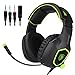 Price comparison product image SADES SA818 Xbox One PS4 PC Gaming Headset Gaming Over Ear Headphones with Mic For PS4, PS4 PRO, Xbox One, Xbox One S,Laptop Mac Tablet iPhone iPad iPod(Black&Green)