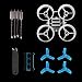 Produktbild 4pcs 7x16mm Gebürstet Motor 17500KV, 1pc 65mm Rahmen 716 Halter, 4pcs 31mm 3-Blatt Propeller 1mm Loch Prop w / 1pc Entfernung Werkzeug für Eachine e011 Beta65S JJRC H67 etc