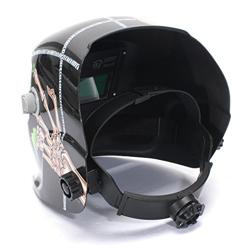 AUDEW Automatik Solar Schweißhelm Schweißschirm Solar Schweißmaske - 6