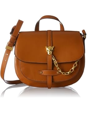 Marc Cain Damen Hb Ti.17 L09 Schultertasche, Braun (Ginger Bread), 9 x 31 x 27 cm