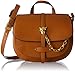 Produktbild Marc Cain Damen Hb Ti.17 L09 Schultertasche, Braun (Ginger Bread), 9x31x27 cm