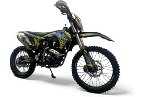 ‎ALFARAD Alfarad T7 21/18 Dirt Bike Dirtbike CrossBike Enduro DirtBike pocket 250ccm Pitbike PocketBike Motocross Motorrad Motorbike Motorsport Pocket Vollcross Crossbike OVP Gelb