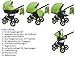 'Sevilla Camarelo 3-in-1 Combination Pushchair with Carry Cot