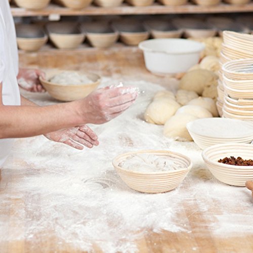 Ofner der Backprofi Backprofi´s Gärkorb Brotkörbchen Brotbackform rund für 1kg Brotteig | ø 22,5 cm - 3