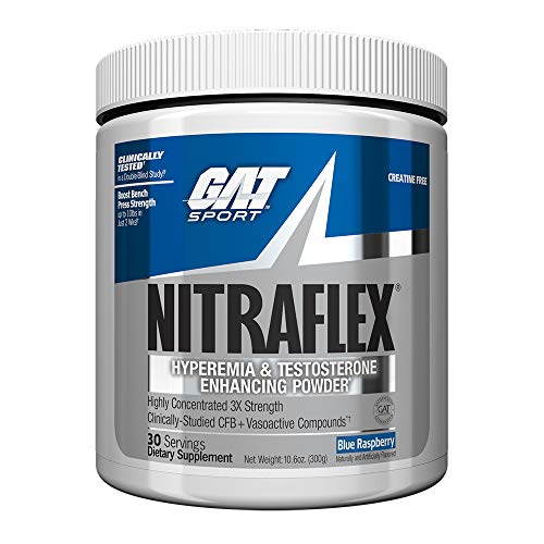 GAT Nitraflex - 30 Servings (Blue Raspberry)