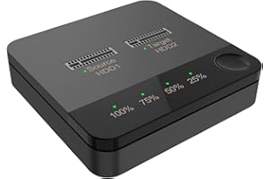 Comphic M.2 SATA Docking Station .2 SATA Docking Station Type C to SATA SSD External Hard Drive Enclosure,Support Offline Clone Duplicator