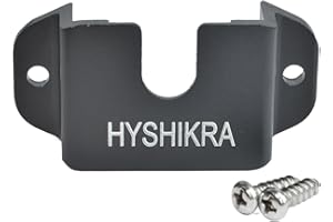 HYSHIKRA Support pour Radio, Clip pour Haut-Parleur de Talkie-walkie, Support pour Microphone de Radio Mobile, Support 3 en 1 Compatible avec Baofeng Quansheng Motorola et CB Radio (Noir)