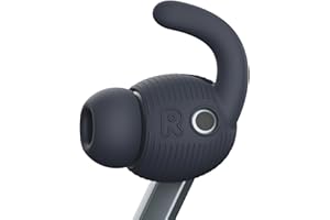 Gcioii Ear Pads for Galaxy Buds 3 Pro, Ear Hooks, Non-Slip Earphone Covers, 3 Pairs and Extra Storage Bag, Compatible with Samsung Galaxy Buds 3 Pro (Black)