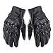 Produktbild Lifet Motorrad Handschuhe Herren Vollfinger Handschuhe Touchscreen Echtes Leder für Airsoft Militär Paintball Motorrad Fahrrad und andere Outdoor Aktivitäte (L120-21cm)