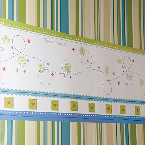 Forever Friends Little Star Self Adhesive Wallpaper Border