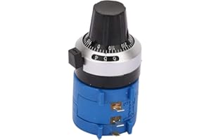 Belissy 3590S-2-501L 2W Wirewound 500Ohm Réglage résistance variable Bouton Rotation Kit Potentiometer