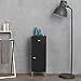 Produktbild MOBILE EASY GRIGIO ANTRACITE A TERRA 31,5CM CON CASSETTO + ANTA
