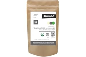 Freshly Fermented – Organic & Vegan Certified Freeze Dried Sourdough Culture, San Francisco Style
