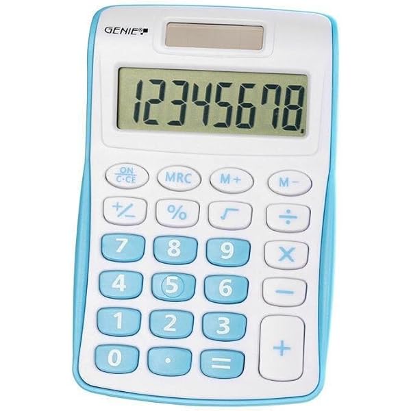 2 Calculatrice Casio HS-8VA Solaire et batterie Grande
